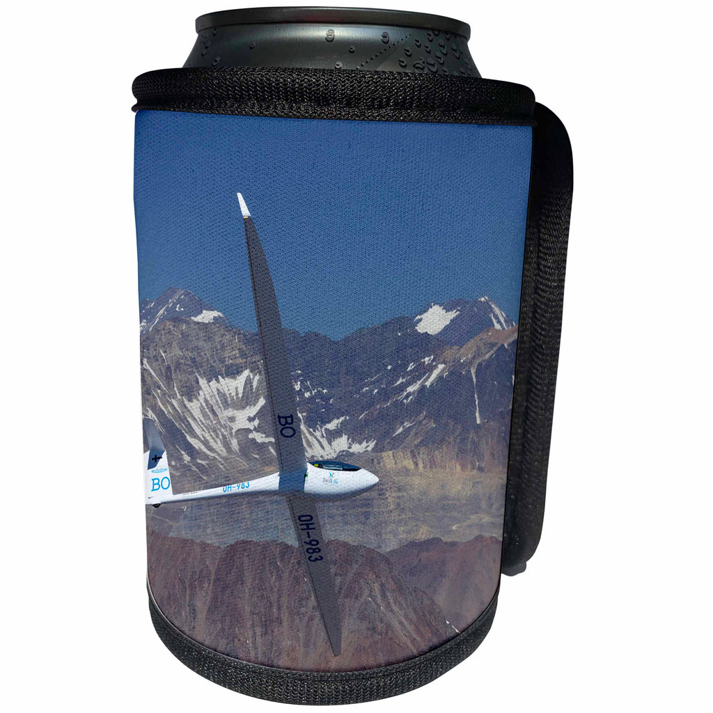 3dRose Danita Delimont - Aviation - Airplane in FAI World Sailplane Grand Prix, Chile - SA05 DWA0082 - David Wall - Can Cooler Bottle Wrap (cc_85861)