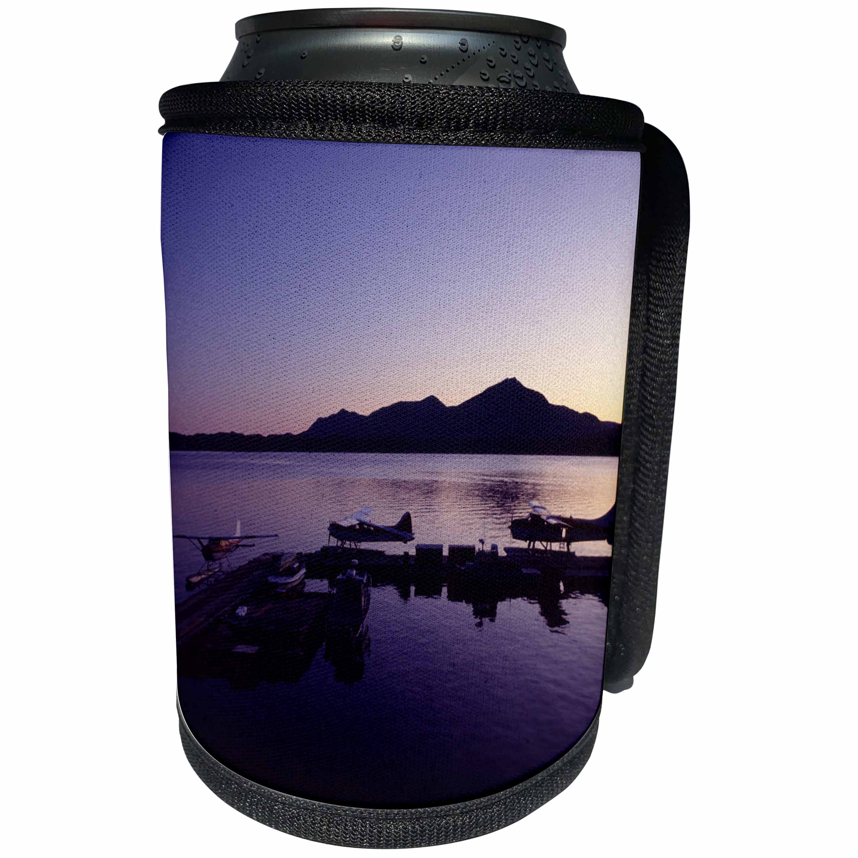 3dRose Danita Delimont - Aviation - Seaplanes, airplanes, Alaska - US02 DPB0005 - Douglas Peebles - Can Cooler Bottle Wrap (cc_87430)