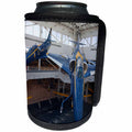 3dRose Danita Delimont - Blue Angels - Florida, Naval Aviation Museum, Blue Angels - US10 WBI0505 - Walter Bibikow - Can Cooler Bottle Wrap (cc_89294)