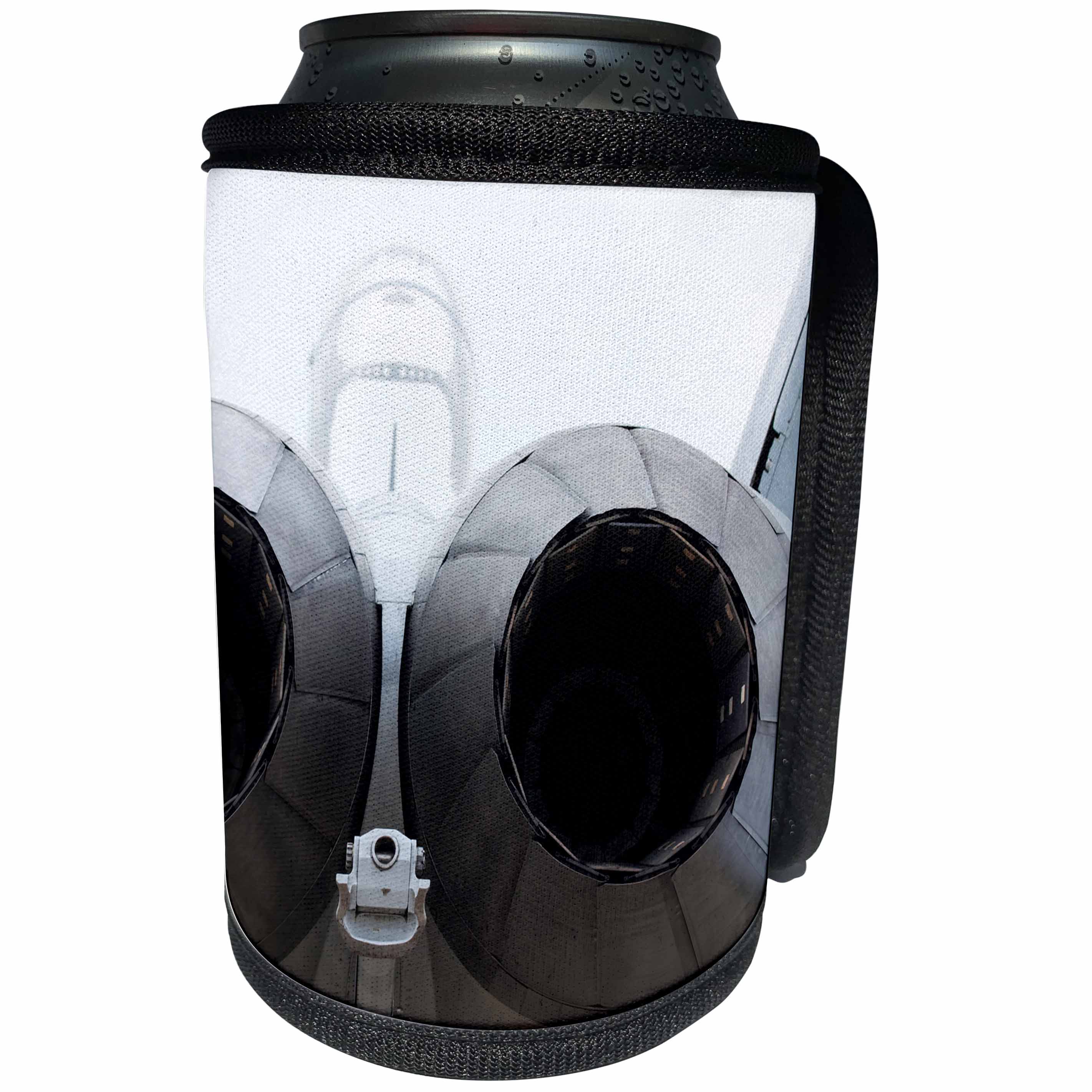 3dRose Danita Delimont - Aviation - Indiana, Jet fighters engine, aviation - US15 BJA0087 - Jaynes Gallery - Can Cooler Bottle Wrap (cc_90270)