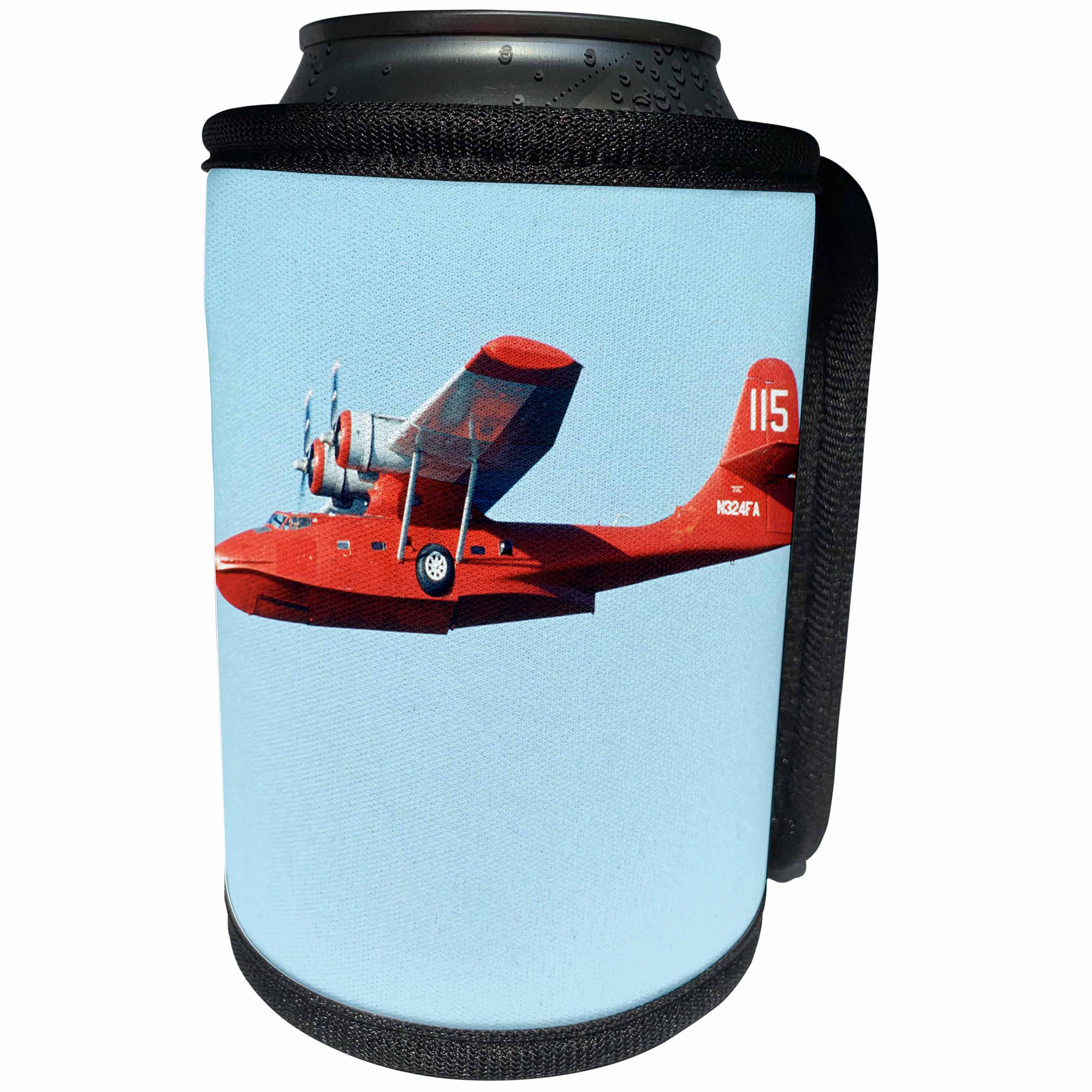 3dRose Danita Delimont - Aviation - Aircraft PBY Catalina of MN Wing, Aviation - US24 BFR0069 - Bernard Friel - Can Cooler Bottle Wrap (cc_91296)