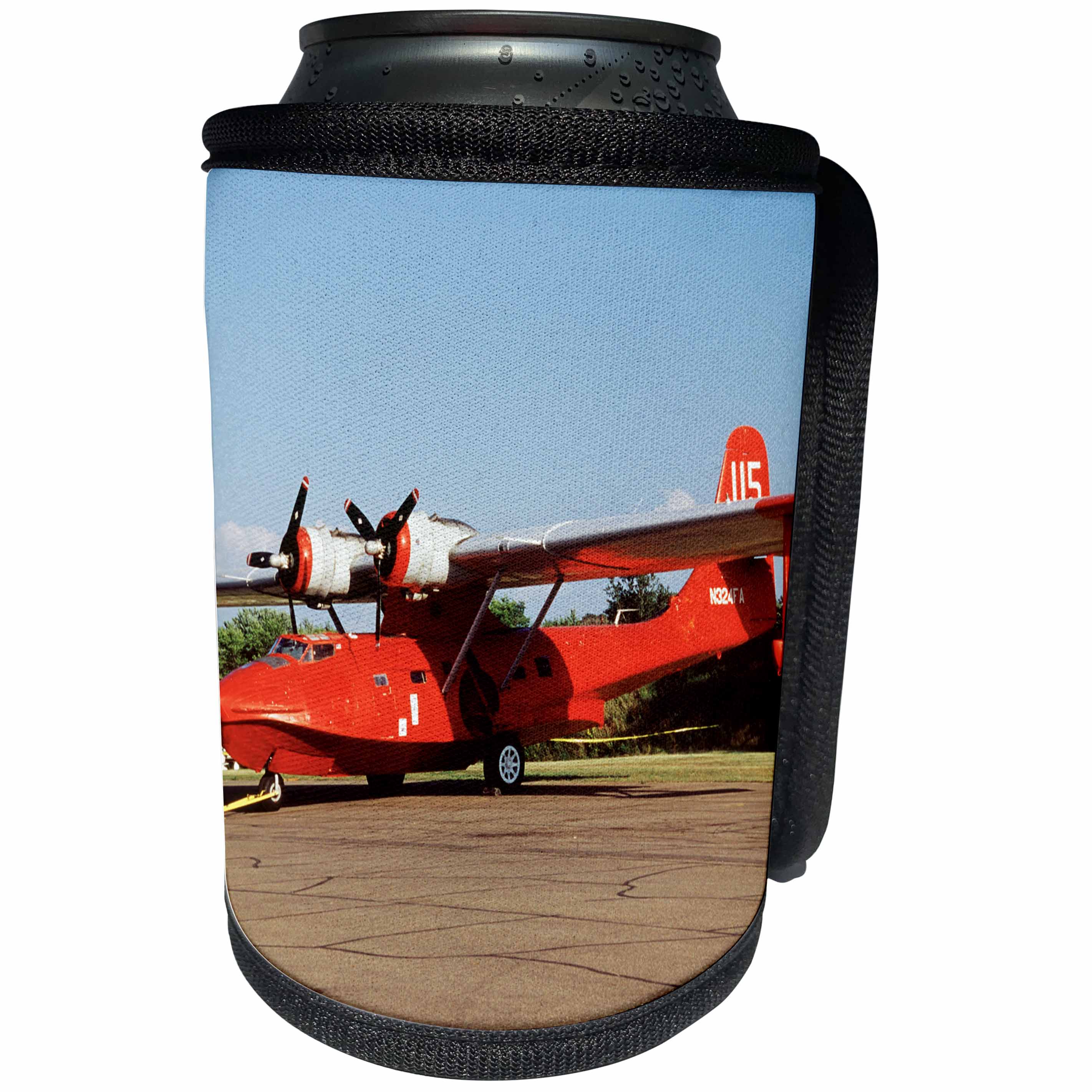 3dRose Danita Delimont - Aviation - Aircraft PBY Catalina of MN Wing, Aviation - US24 BFR0070 - Bernard Friel - Can Cooler Bottle Wrap (cc_91297)