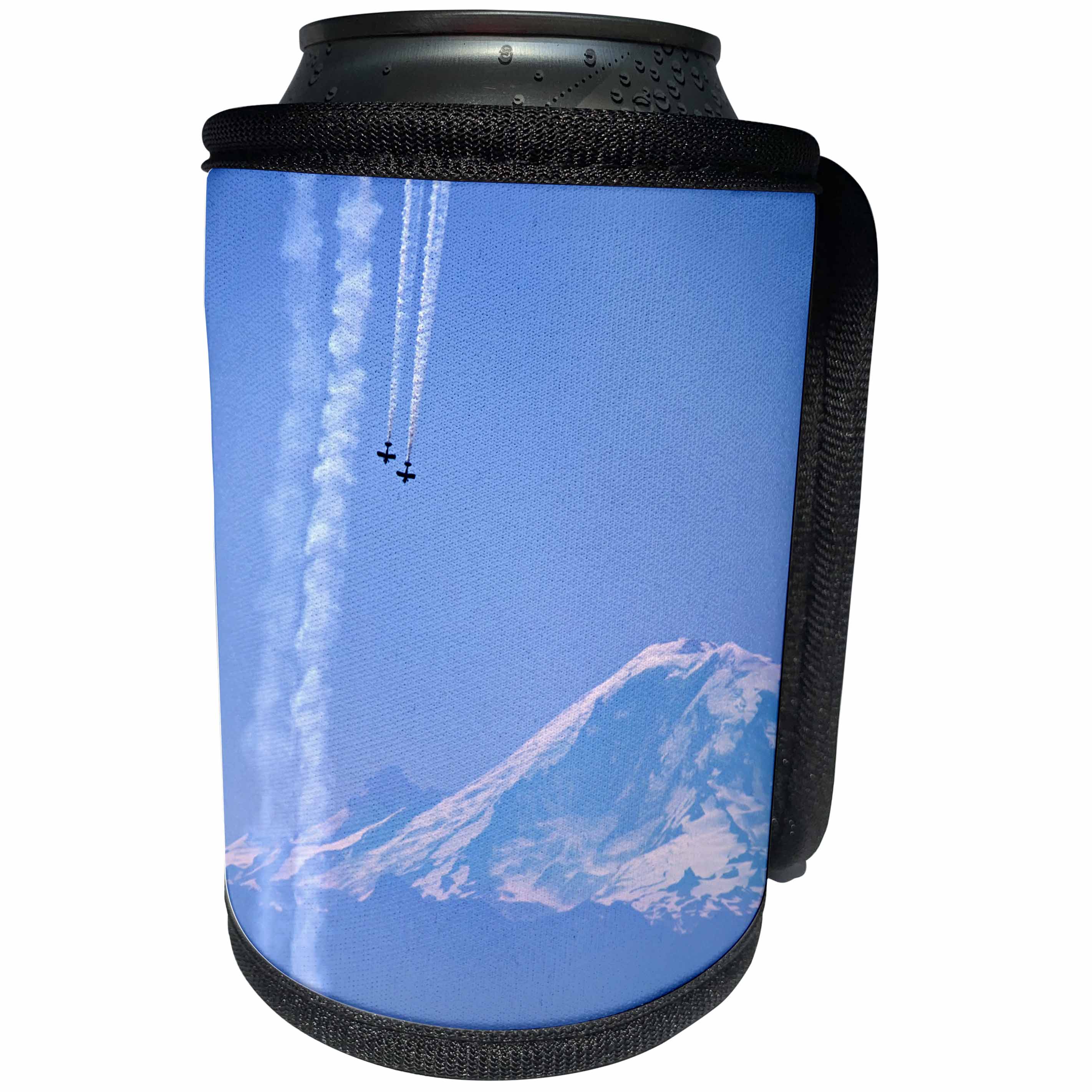 3dRose Danita Delimont - Aviation - Washington, Seattle, Stunt planes, aviation - US48 CSL0057 - Charles Sleicher - Can Cooler Bottle Wrap (cc_95285)