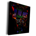 3dRose Image of Inside View Of Plane Cockpit - Museum Grade Canvas Wrap (cw_317052)