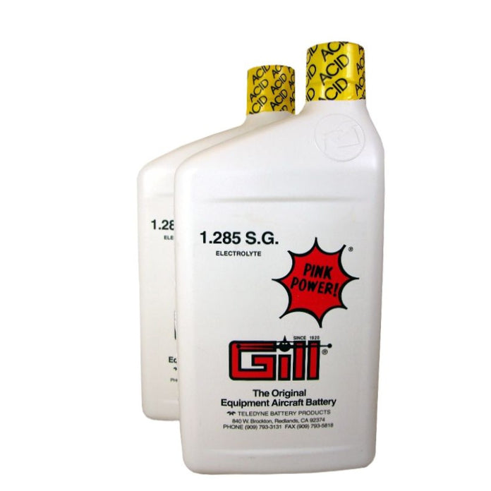 Gill 2 Quart Pack Aircraft Battery Electrolyte Fluid – DT2QT