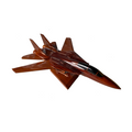 F-14 ( F14 ) Tomcat Mahogany Wood Desktop Airplane Model