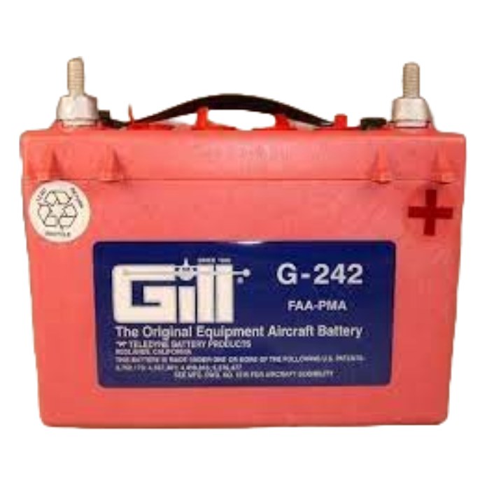 24-Volt Dry-Charged Aircraft Battery 10Ah – G-243