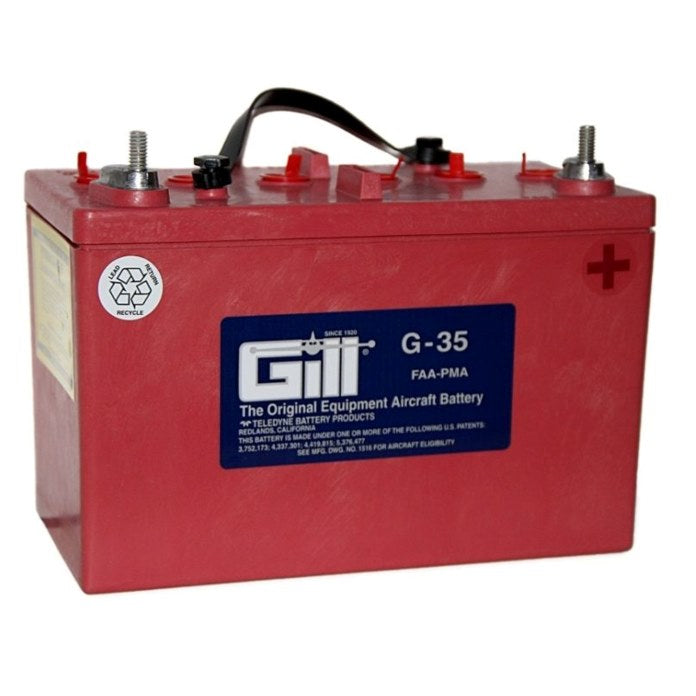 Gill Aircraft Battery Without Acid – G35