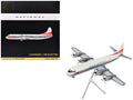 Lockheed L-188 Electra Commercial Aircraft "National Airlines" (N5017K) White and Gray "Gemini 200" Series 1/200 Diecast Model Airplane by GeminiJets