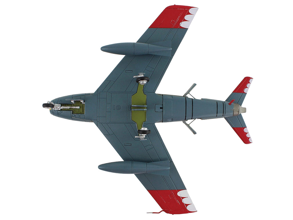 Canadair Sabre Mk.6 Fighter Aircraft "Sky Lancers" (1956) Royal Canadian Air Force "Air Power Series" 1/72 Diecast Model by Hobby Master
