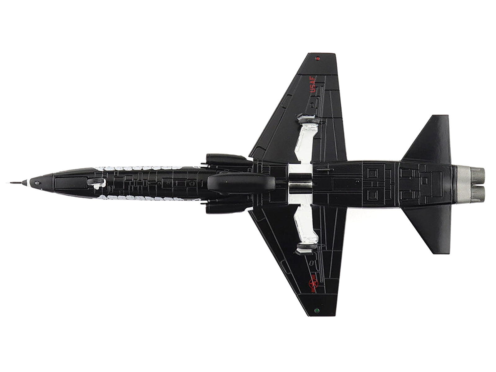 Northrop T-38C Talon Aircraft "65-10331 FAIP Scheme 87th FTS Laughlin AFB" (2021) United States Air Force "Air Power Series" 1/72 Diecast Model by Hobby Master
