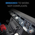 WinCtrl FCU & EFIS Mount for Honeycomb Alpha & Bravo | Airbus FCU + Boeing MCP Autopilot Panel Mount