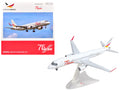 Embraer E190 Commercial Aircraft "German Airways - Herpa 75 Years" (D-ACJJ) White with Graphics 1/200 Diecast Model by Herpa