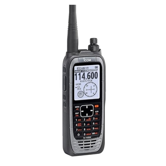 Icom A25N Vhf Air Band Nav / Com / GPS Radio with Bluetooth – IC-A25N