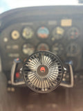 FlightPro CoolProp Yoke Mounted Fan | 3-Speed Portable Cockpit Cooling Fan