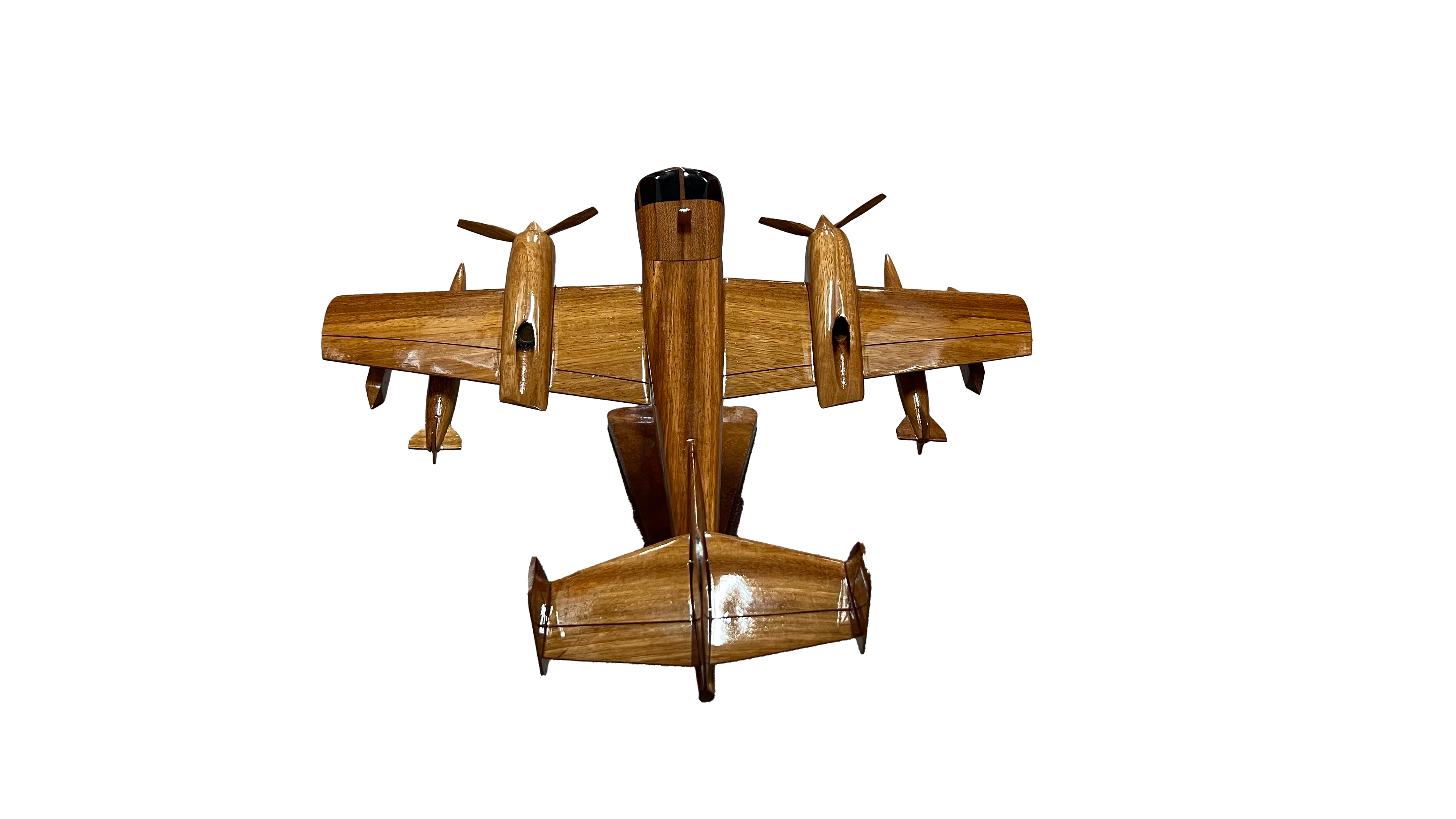 OV-1 ( OV1 ) Mohawk Mahogany Wood Desktop Airplane Airplanes  Model