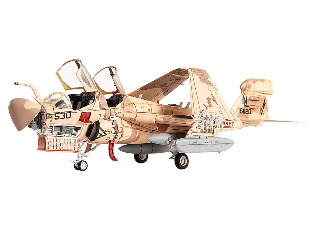 Grumman EA-6B Prowler Attack Aircraft "VAQ-133 Wizards Afghanistan" (2007) United States Navy 1/72 Diecast Model by JC Wings