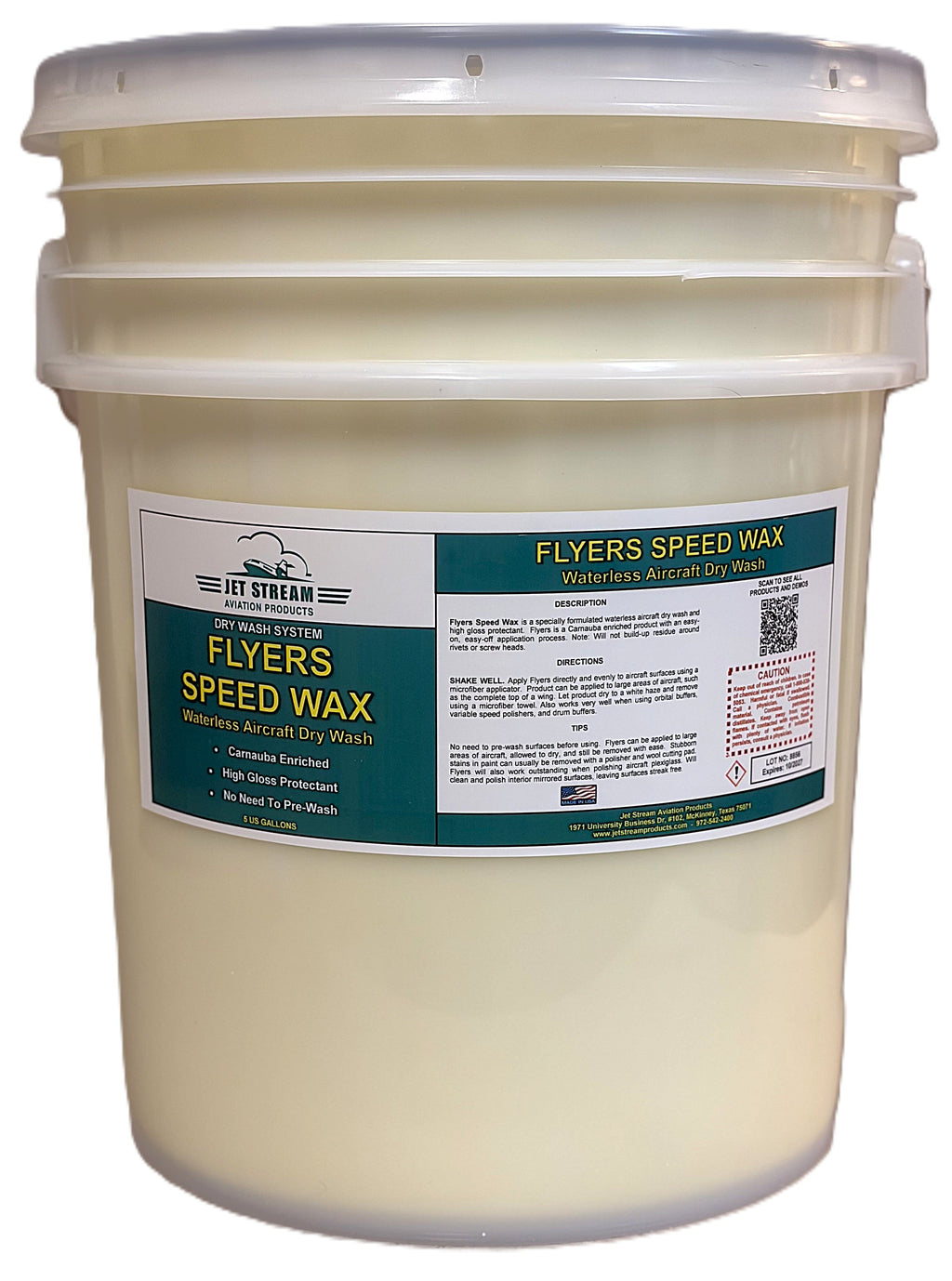 Flyers Speed Wax Waterless Aircraft Dry Wash