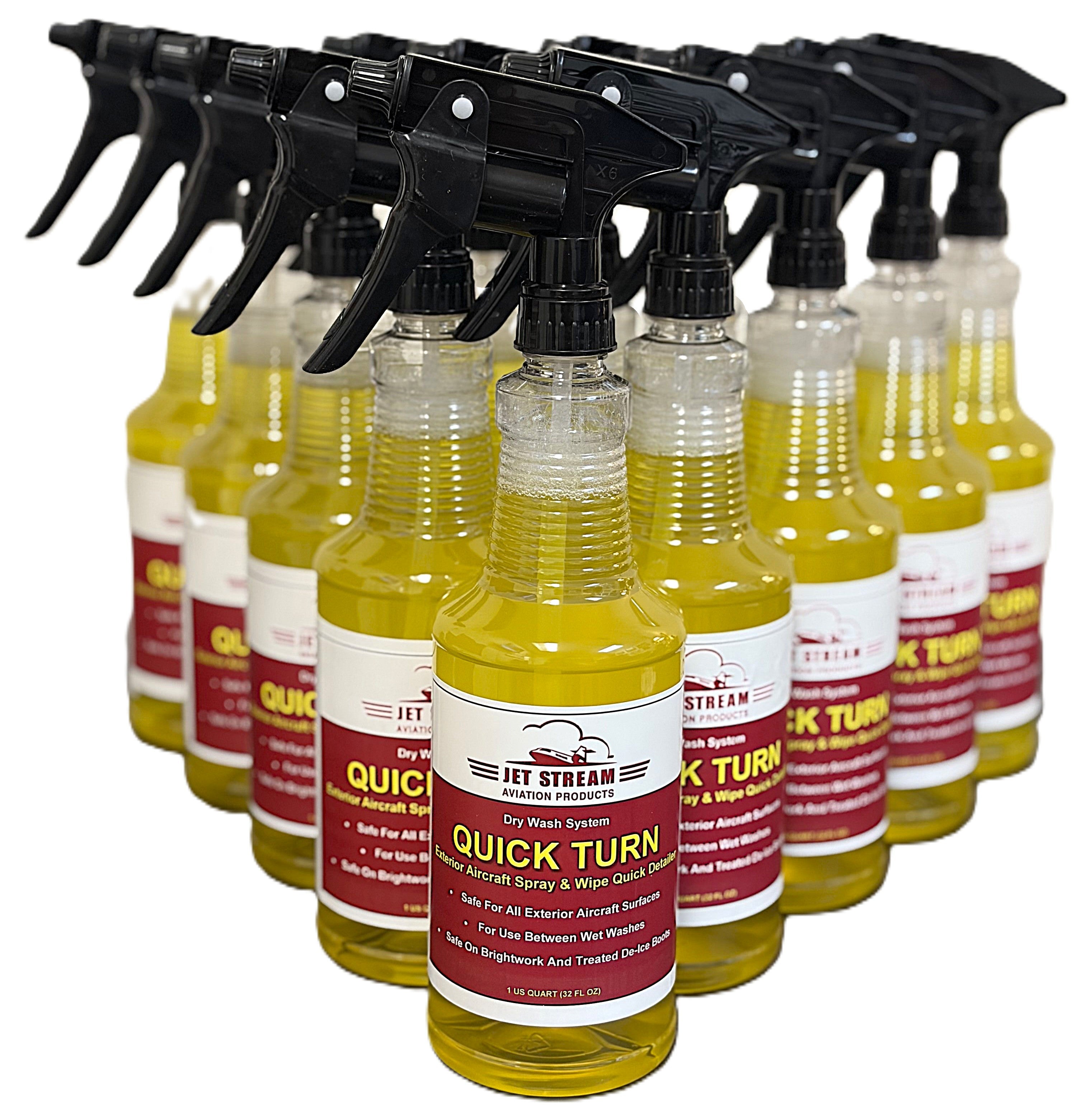 Quick Turn Exterior Aircraft Spray and Wipe Quick Detailer
