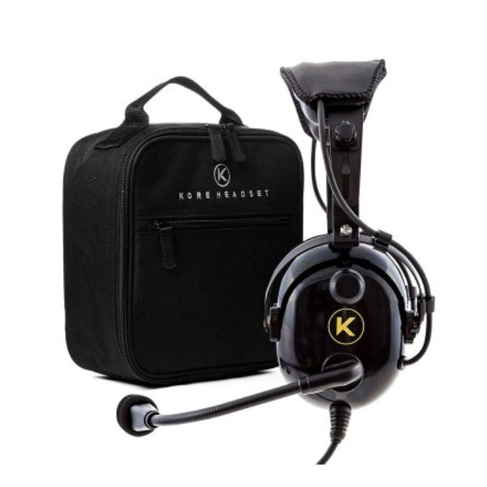 KORE Aviation KA-1 Headset with Carrying Case – KA1-HEADSET-wBAG