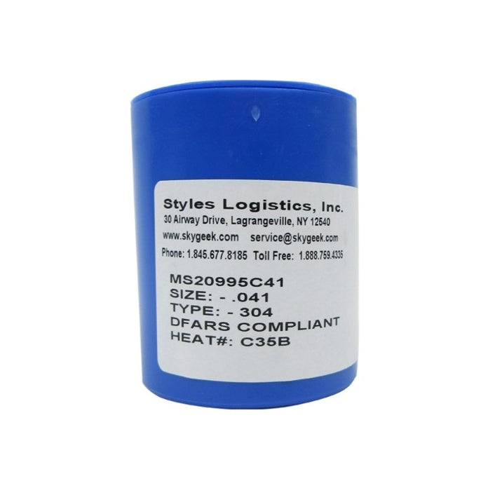Malin Co. Stainless Steel, 0.041 Diameter – MS20995C41SS1LB
