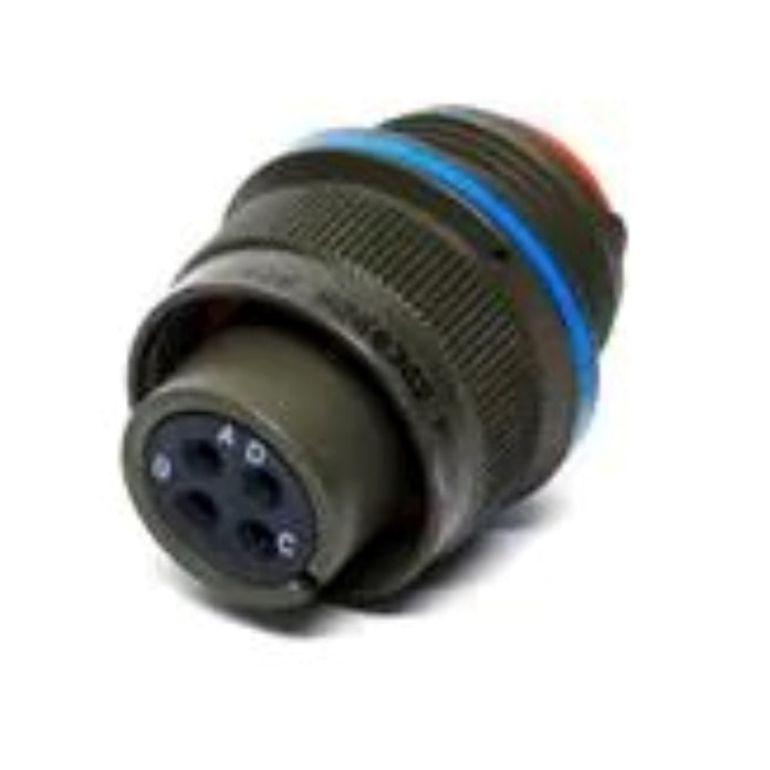 Connector, 3 Position, Female, Crimp Style, MIL-DTL-5015 – MS3456L10SL3S