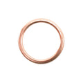 Copper Crush Gasket, 1 in Dia, Copper, 3/32 in Thick. – MS35769-21