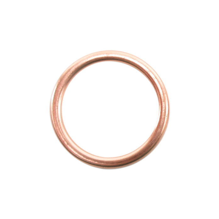 Copper Crush Gasket, 1 in Dia, Copper, 3/32 in Thick. – MS35769-21
