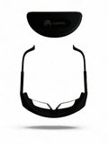 FOGGLES IFR Flight Training Glasses - Pilot Training & Simulating IMC, Adjustable Temples for Comfort, Hard Case
