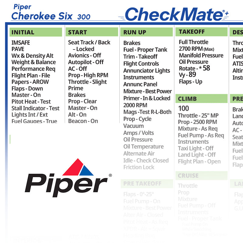Piper Cherokee Six 300 - PA-32-300
