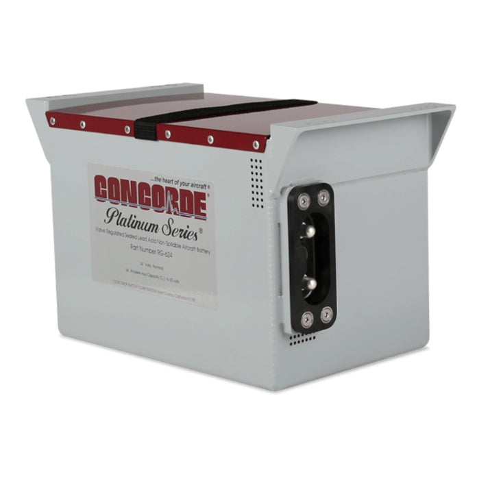 Platinum Series AGM Aircraft Battery, 24V 24Ah – RG-624