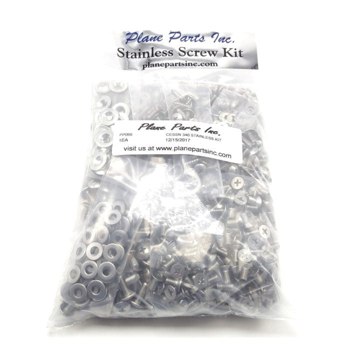 Stainless Steel Screw Kit for Cessna 335/340 - 1492 Pieces – SK340