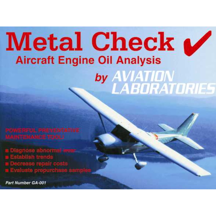 Aviation Labs Metal Check Oil Analysis Kit – GA-001-SP