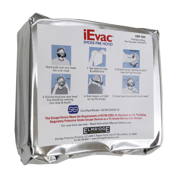 iEvac Smoke and Fire Escape Hood – EBP-900