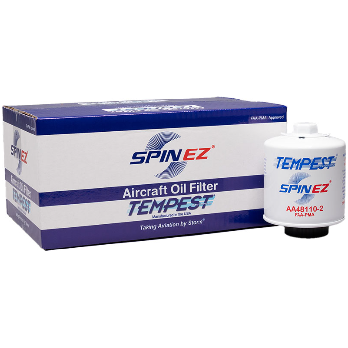Tempest Spin-EZ Aircraft Oil Filters, 6-Pack – AA48110-2-6PK