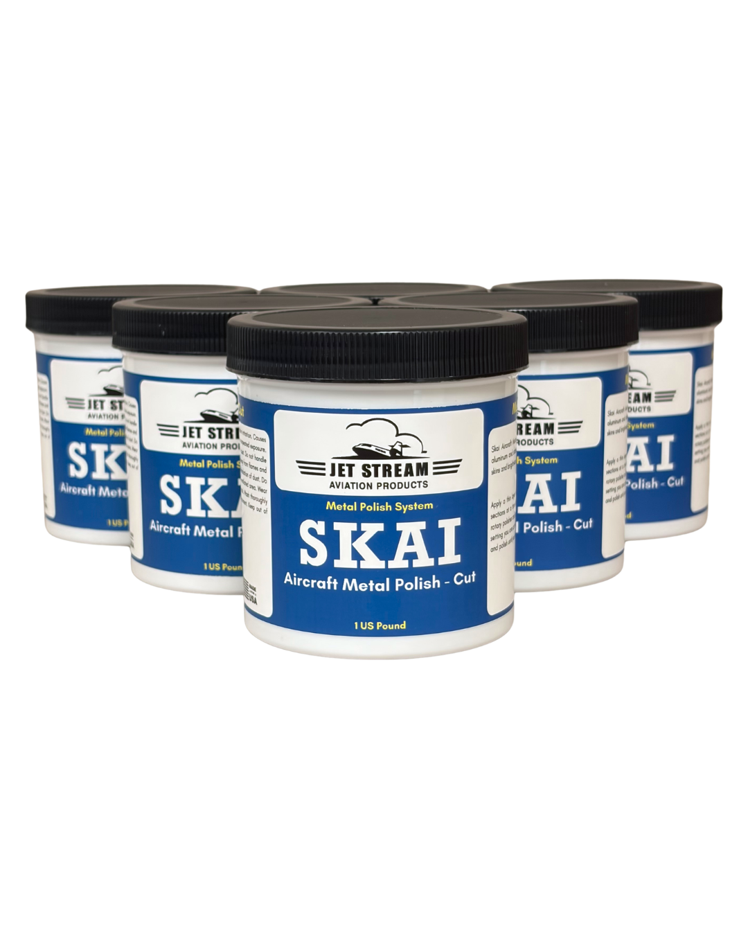 Skai Aircraft Metal Polish - Step 1 Cutting Polish