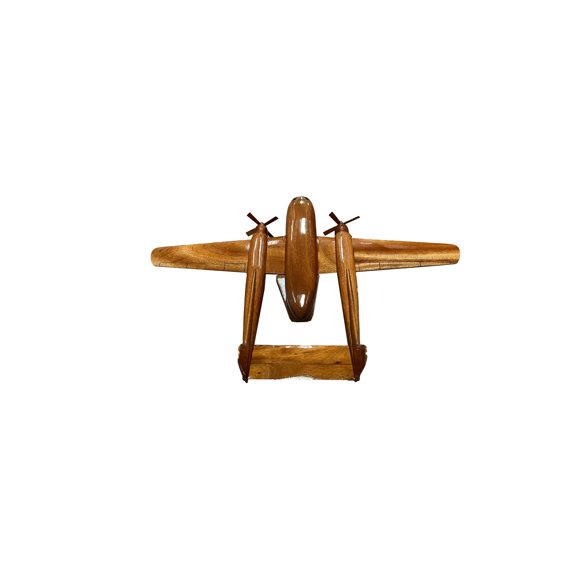 C-119 ( C119 ) Flying Box Mahogany Wood Desktop Airplane Model