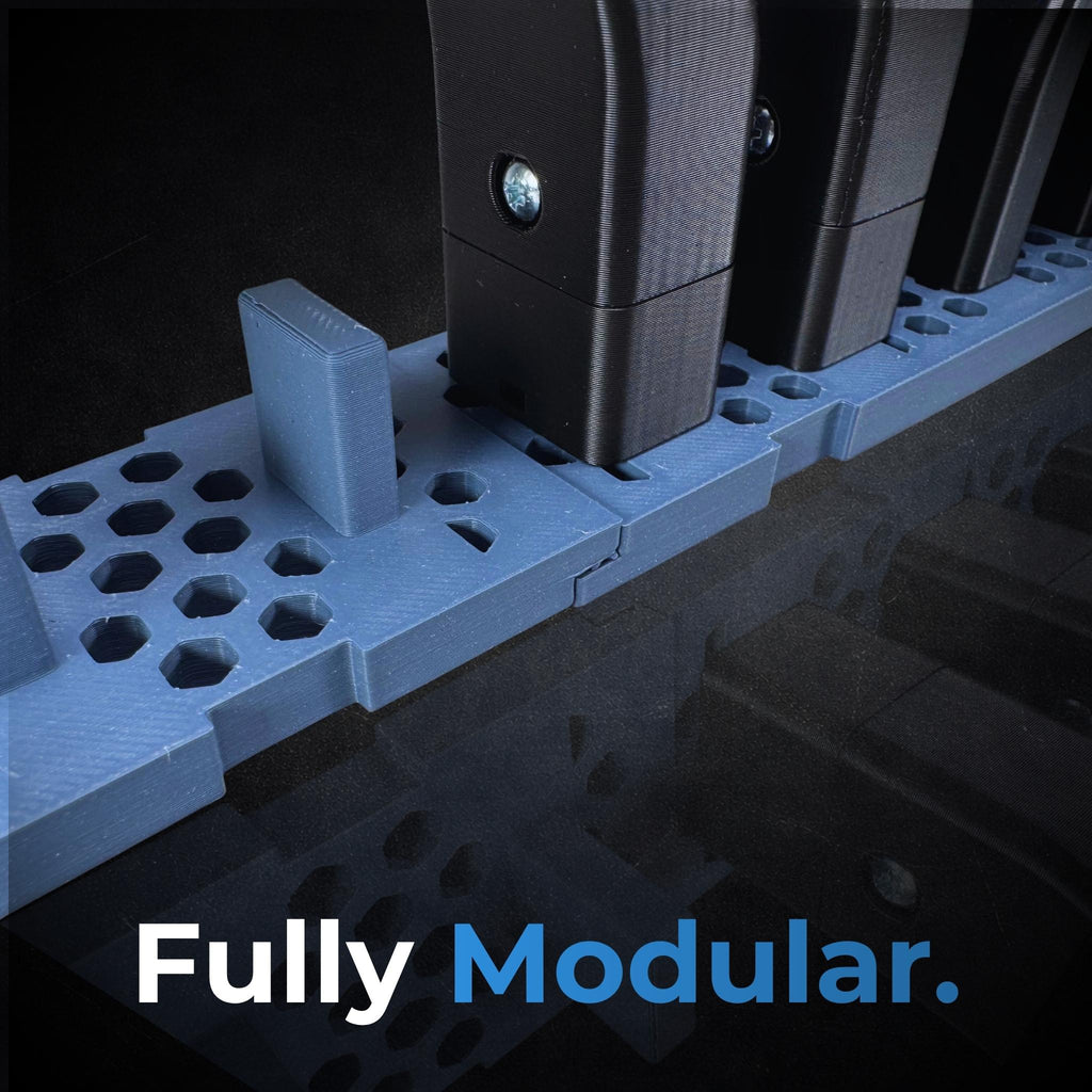 Honeycomb Modular Throttle Rack System Wall-Mounted or Desktop Lever Rack for MSFS & X-Plane