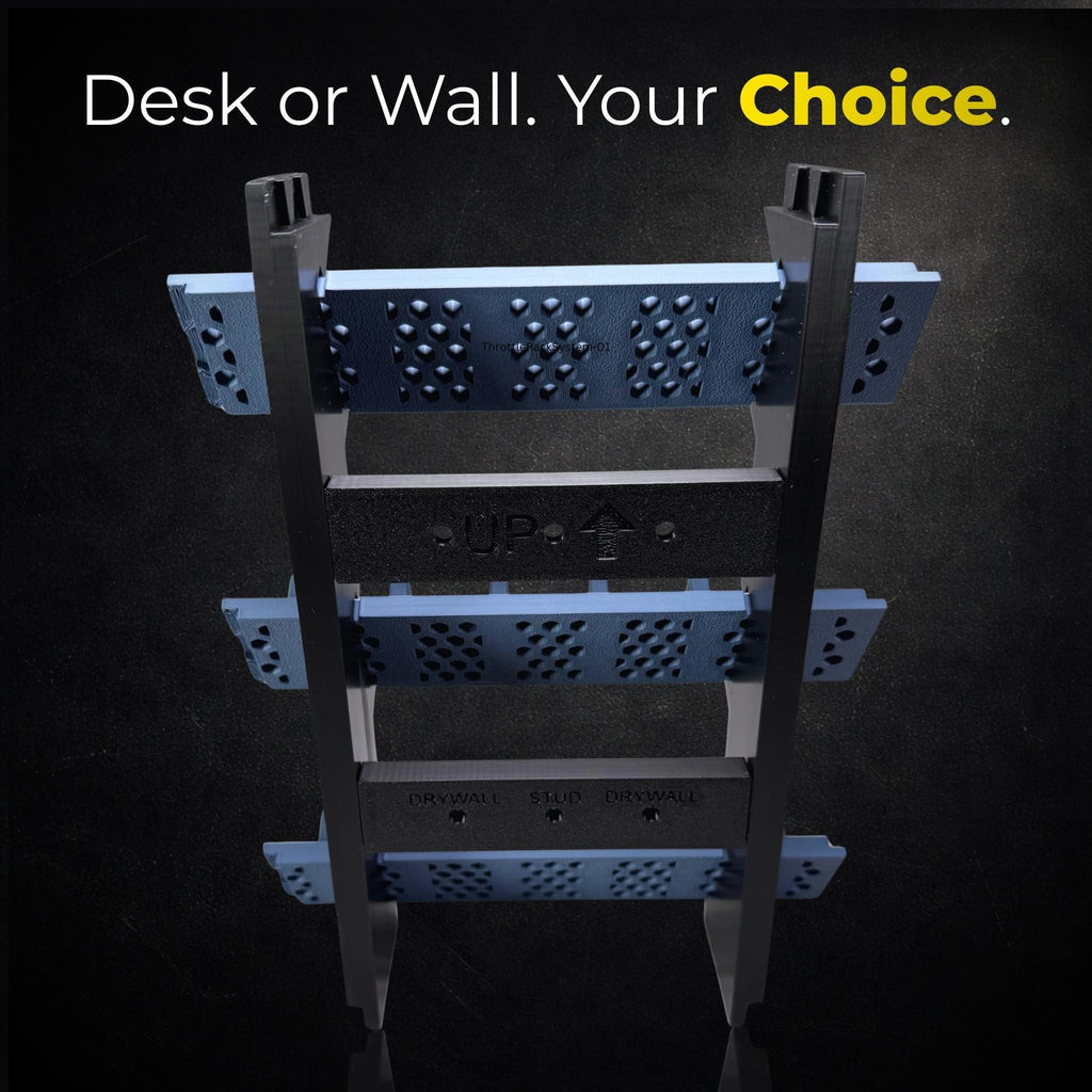 Honeycomb Modular Throttle Rack System Wall-Mounted or Desktop Lever Rack for MSFS & X-Plane