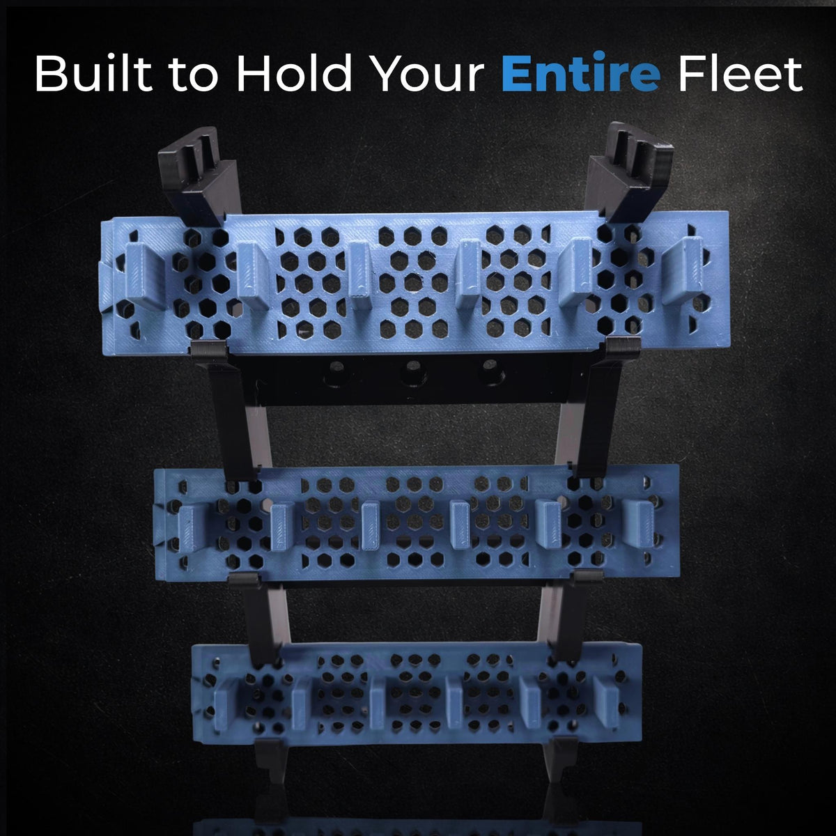 Honeycomb Modular Throttle Rack System Wall-Mounted or Desktop Lever Rack for MSFS & X-Plane