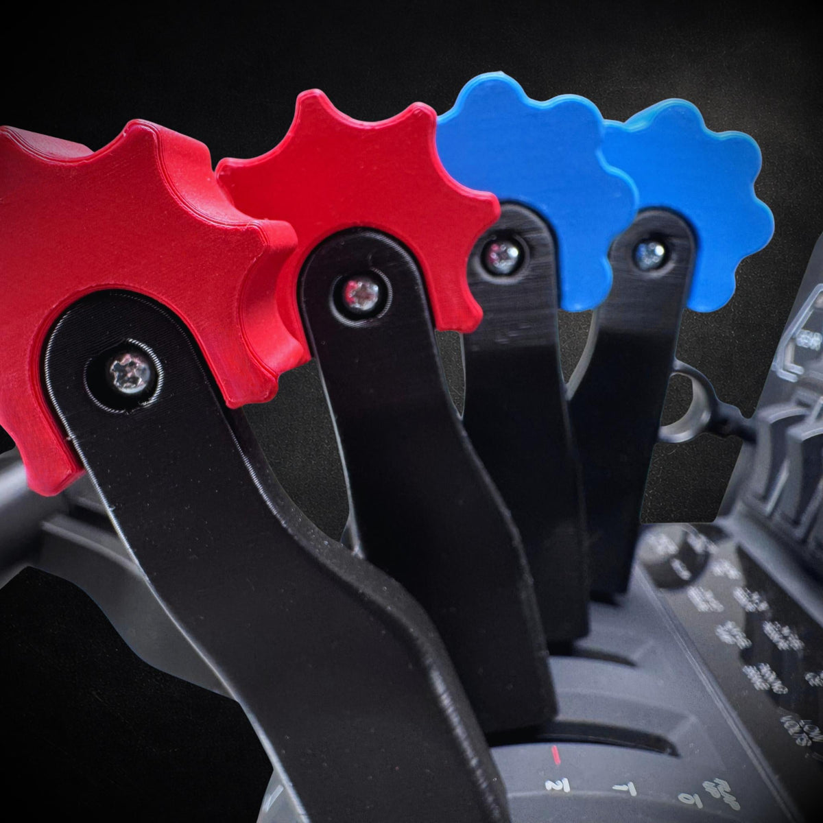 Twin Engine Throttle Set for the Honeycomb Bravo Throttle Quadrant / Baron G58