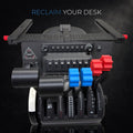 Honeycomb Bravo Under Desk Mount, Sliding Stowaway Mount, Locking Flight Sim Mount
