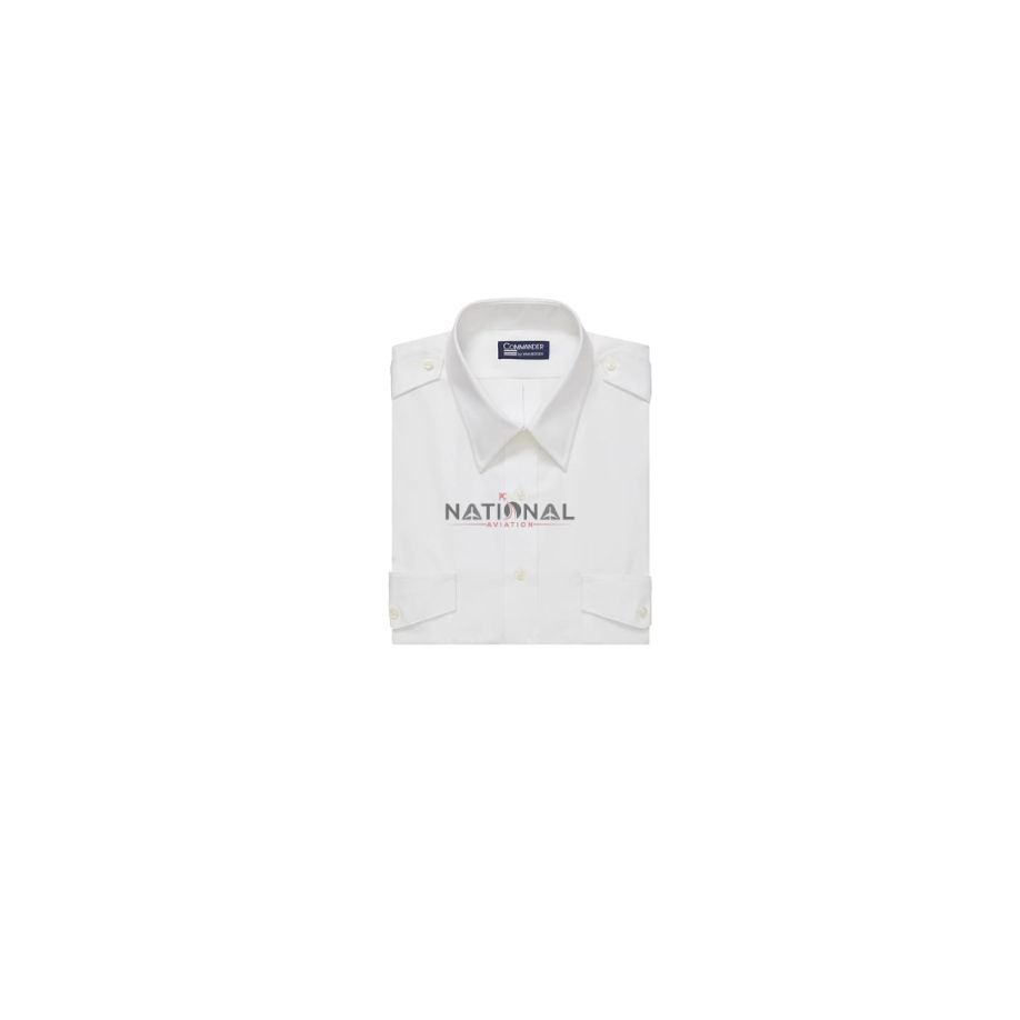 Pilot, SS, Men's White Shirt - 17.5" Neck – WVAN508-17H