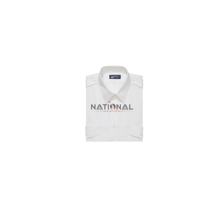 Pilot, SS, Men's White Shirt - 18.5" Neck – WVAN508-18H
