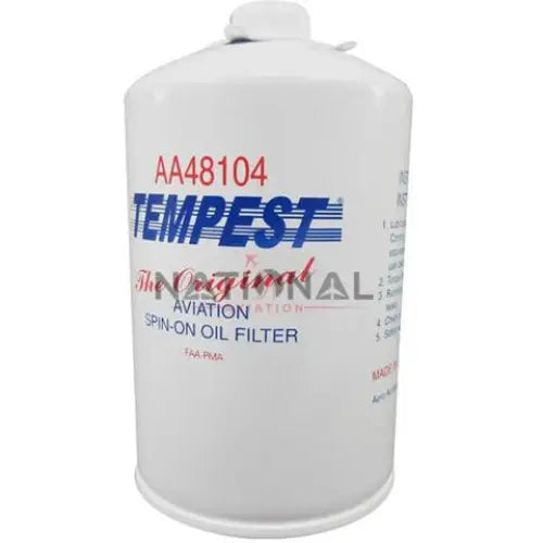 Tempest® Airplane Oil Filters – AA48104