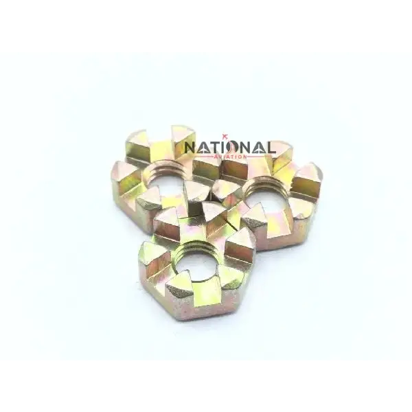 Shear Castellated Nut 10-32 – AN320-3