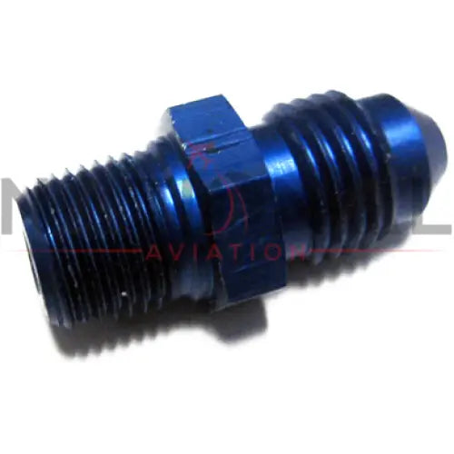 Aluminum Nipple Adapter 3/8 Tube x 1/4 NPT – AN816-6D