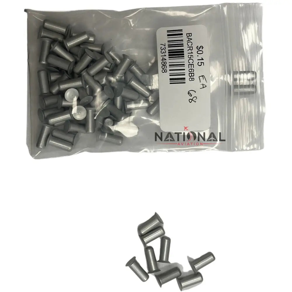 Undersized Oval Countersunk 5/32 X 1/2 Aluminum Anodized – BACR15CE6B8
