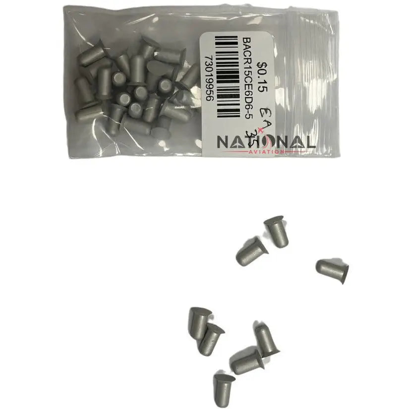 Undersized Oval Countersunk Head 3/16 X 13/32 – BACR15CE6D6-5
