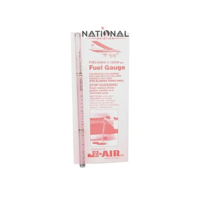 FuelHawk C-182/39 Clear Plastic Cessna C182 39-Gallon – C-182-39